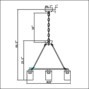 Chandelier Size