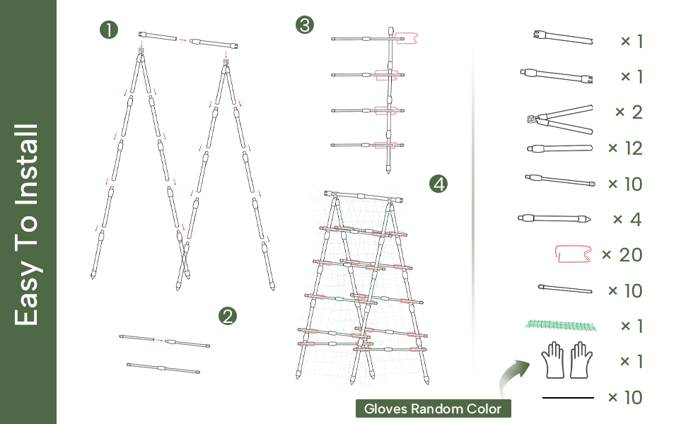 Garden Trellis for Climbing Plants Outdoor