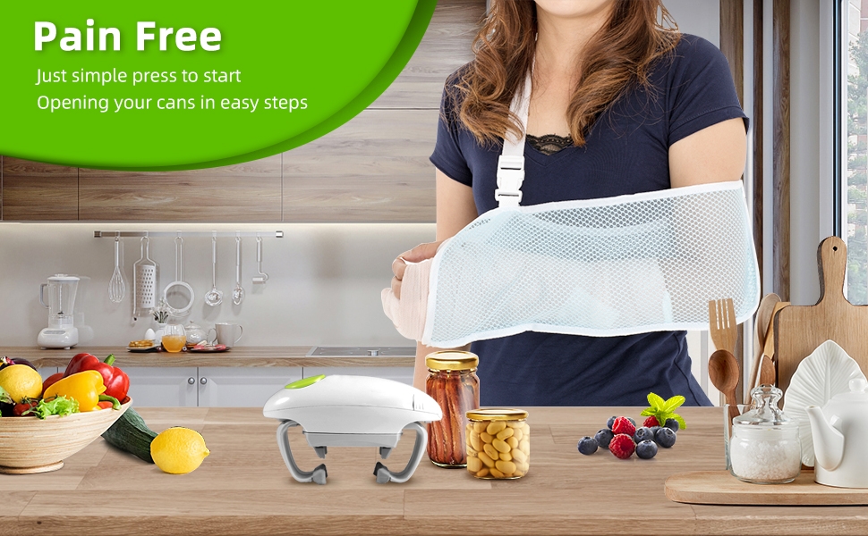 TooHoming OneButton Switch Electric Jar Opener, Saves Time and Effort