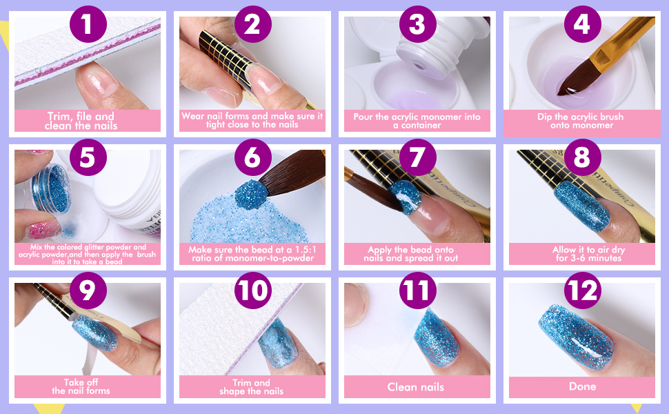 monomer acrylic nail liquid