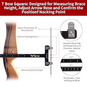 measuring the bow gear