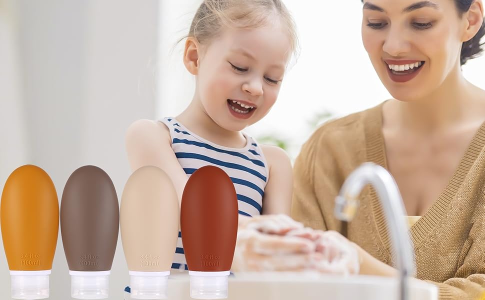 Silicone Travel Bottles