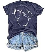Magical Shirts for Women Fairy Shirt Magical Tee Shirt Holiday Tshirt Family Trip Vacation Graphi...