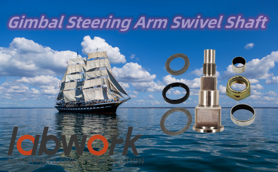 Amazon.com: labwork Gimbal Steering Arm Swivel Shaft