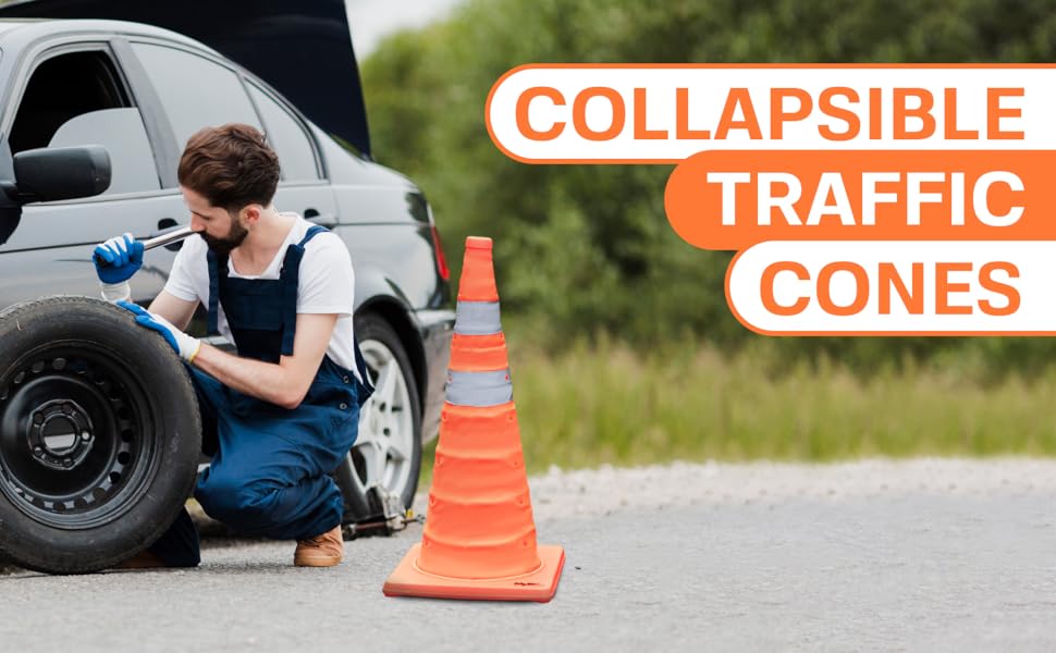 collapsible traffic cones