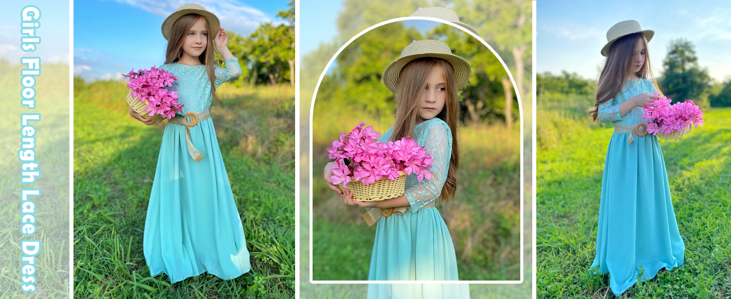 Princess Party Flower Girl Dress