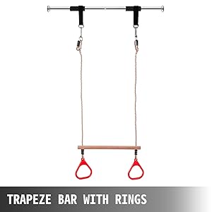 trapeze bar with rings