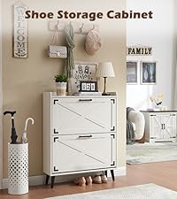 Amazon.com: Barnyatoh Shoe Storage Cabinet,Farmhouse Shoe Amazon.com: Barnyatoh Shoe Storage Cabinet,Farmhouse Shoe