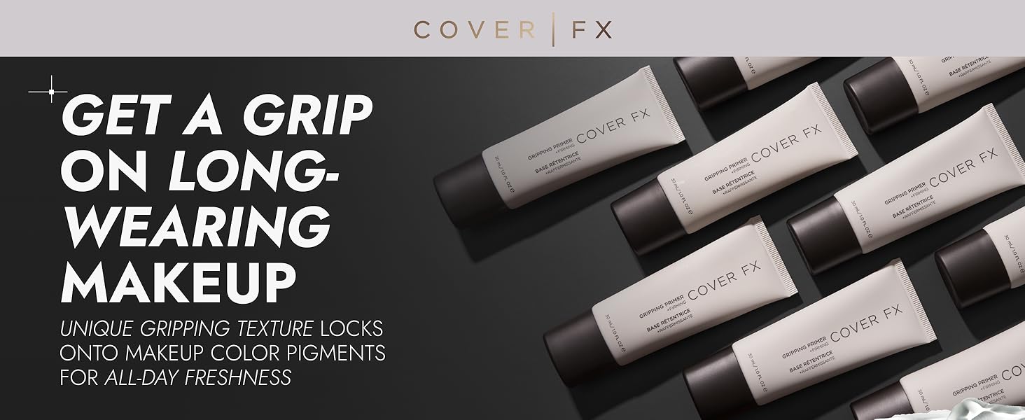 COVER FX Gripping Makeup Primer 1 Fl Oz Professional HighPerformance Unique