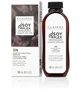 Clairol Professional Permanent Liquicolor for Light Brown/Medium Brown Hair Color with 100% Gray ...