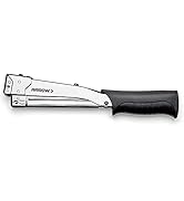 Arrow HT55BL Hammer Tacker, Manual Stapler for Construction and Insulation, Ergonomic Grip Handle...