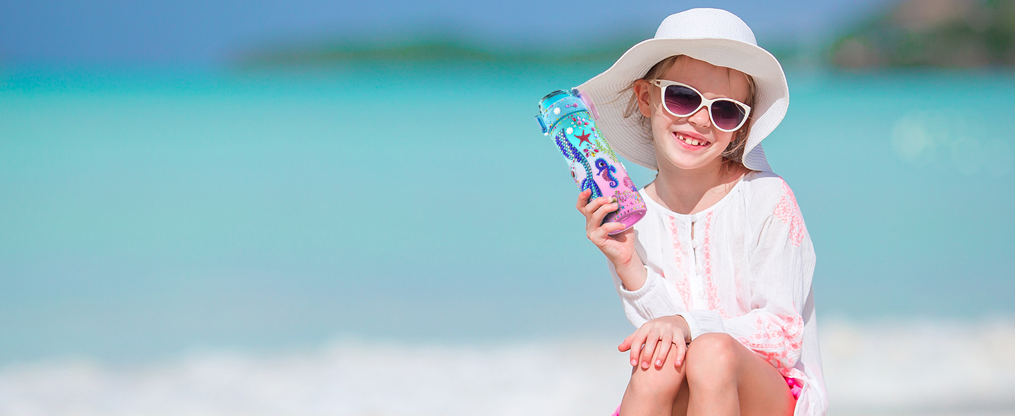 mermaid water bottle