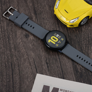 grey watch band