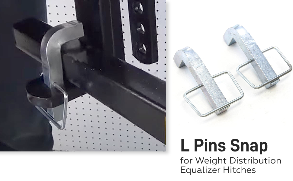Red Hound Auto 2 L Pins Snap for Weight Distribution Equalizer Hitches