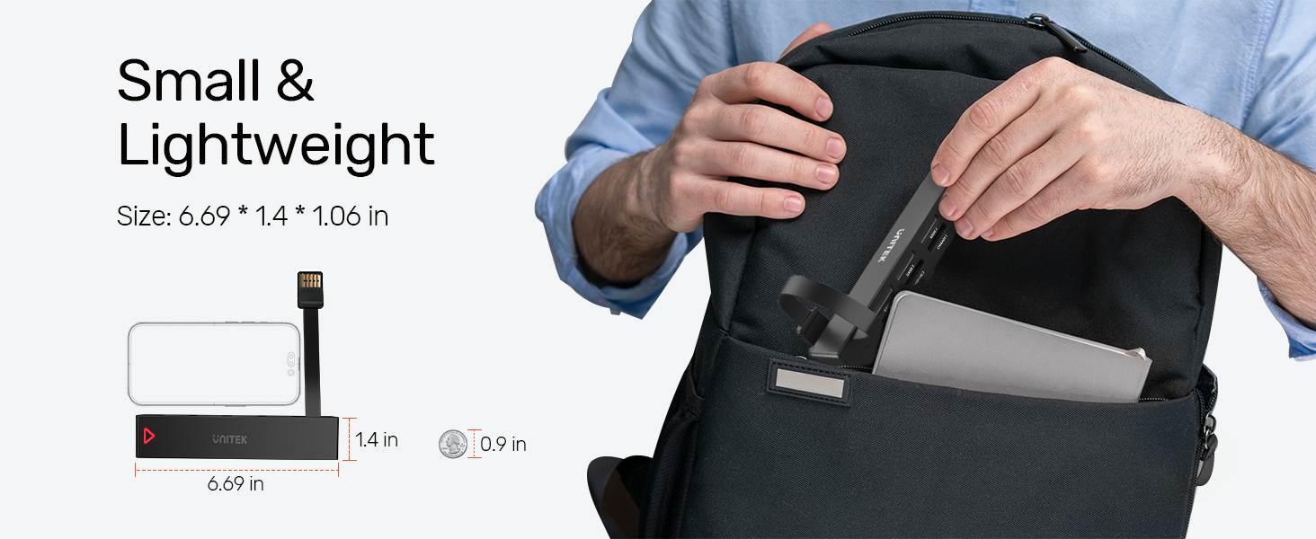 Unitek Switch Game Card Reader, 8in1 Game Cards Switcher