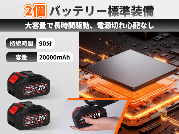 9MPa 高圧洗浄機 本体 バッテリー2個付き Amazon | 高圧洗浄機 コードレス 充電式 【バッテリー2個付き
