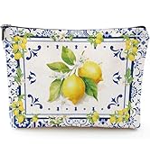 Sitsink Amalfi Coast Gifts Souvenir - South Italy Gift Amalfi Coast Travel Makeup Bags, Lemon The...