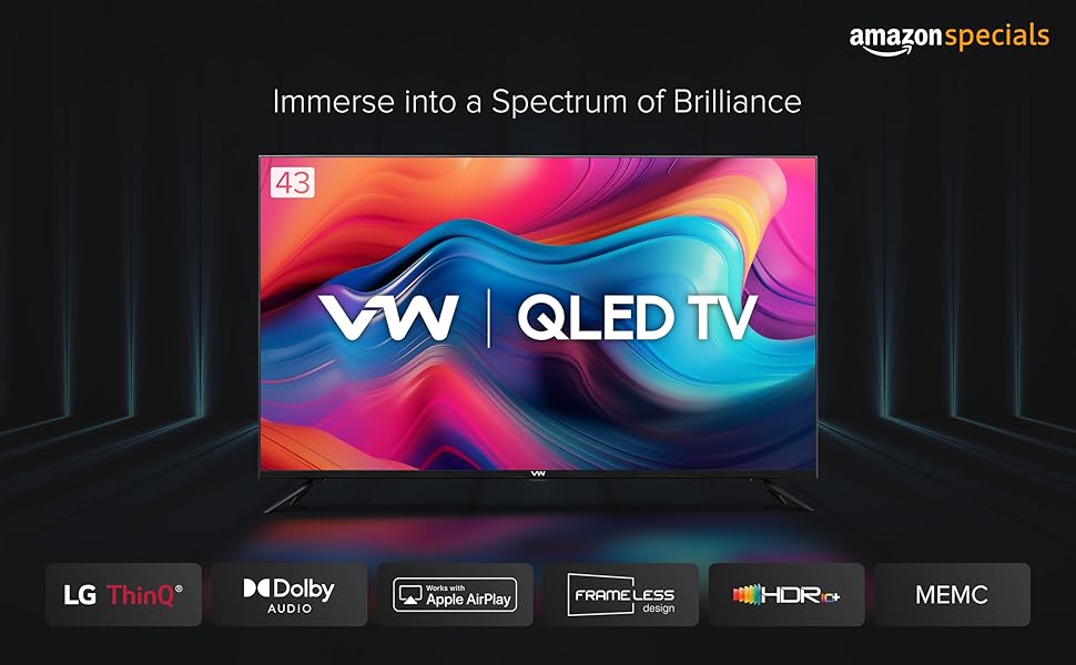 43 inch QLED TV, 43 inch 4k led tv, 43 inch UHD TV, 43 inch QLED, QLED TV