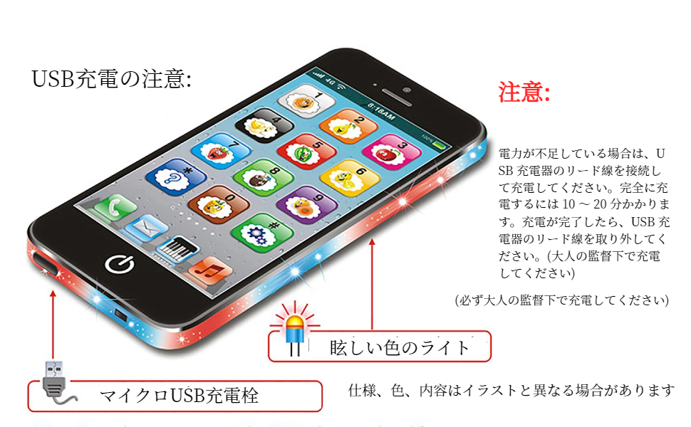 Amazon | 電話おもちゃ 携帯電話おもちゃ モバイル赤ちゃん