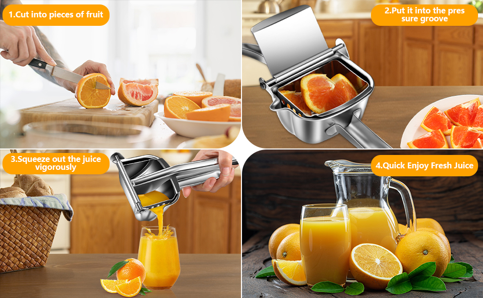 DSPZGU Lemon Squeezer,Fruit Juicer Hand Press,Lime Juicer