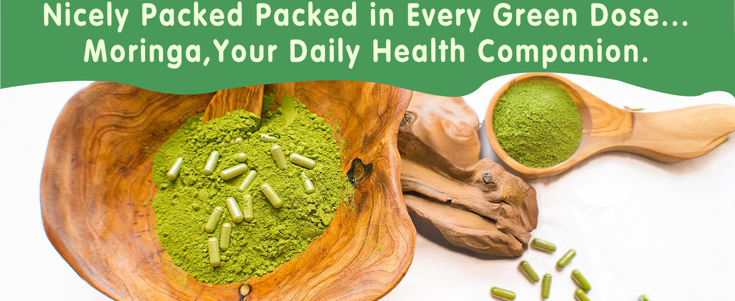 moringa powder capsules