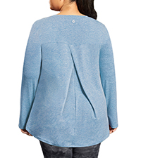 women's thumb hole t-shirt long sleeve crew neck plain shirts