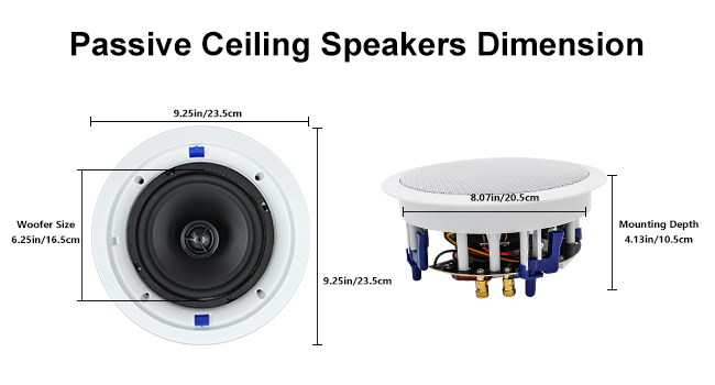 passive ceiling speakers