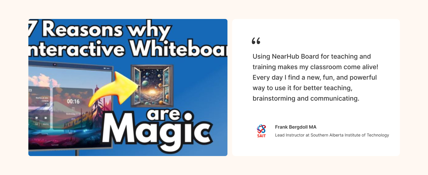 7 Reasons why interactive whiteboard are magic
