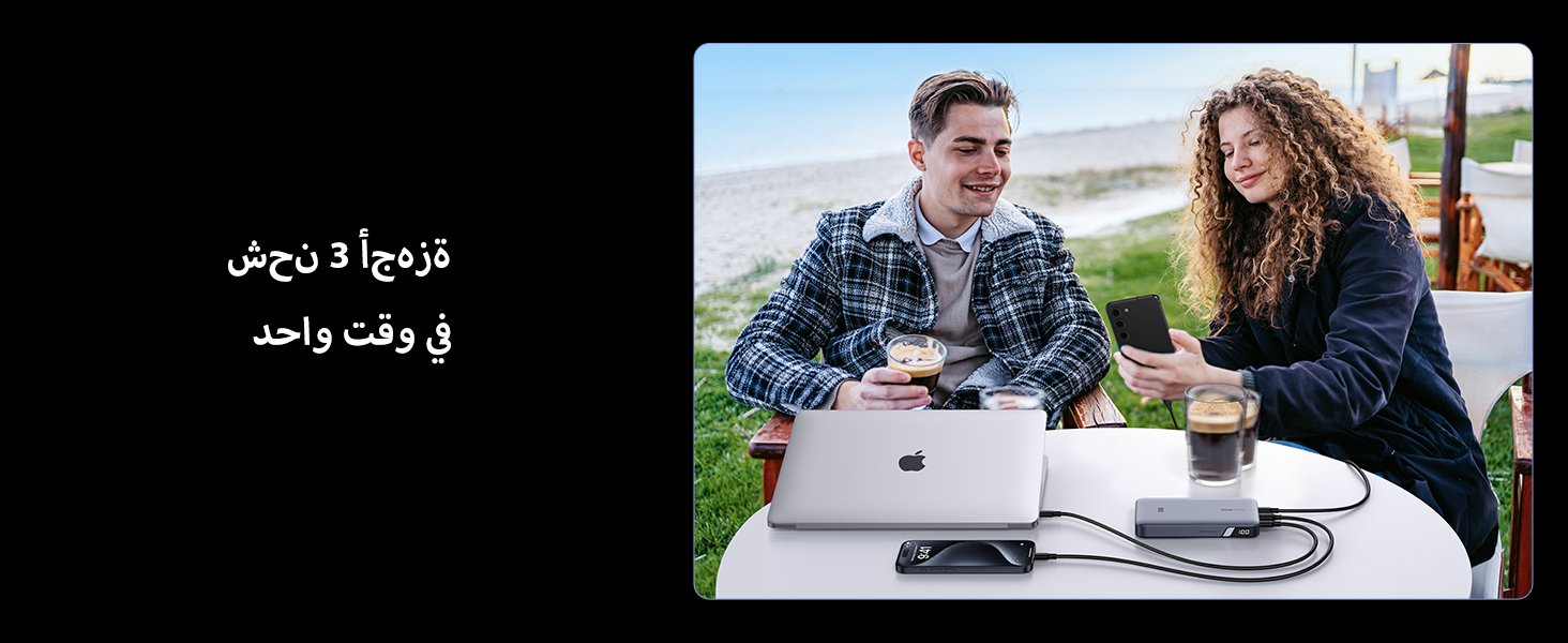 Power Bank 20000mAh Portable Charger USB-C Fast Charging 100W  Fast Charging Portable Charger