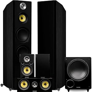 Signature HiFi Surround Sound Home Theater 5.1 Channel Speaker System