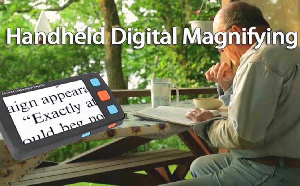 handheld dihital magnifying glass