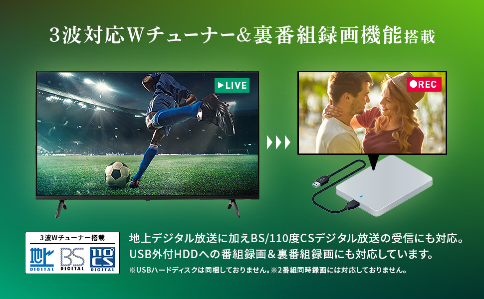 Amazon | [スマートテレビ] 50インチ 4K対応 液晶テレビ SmartTV