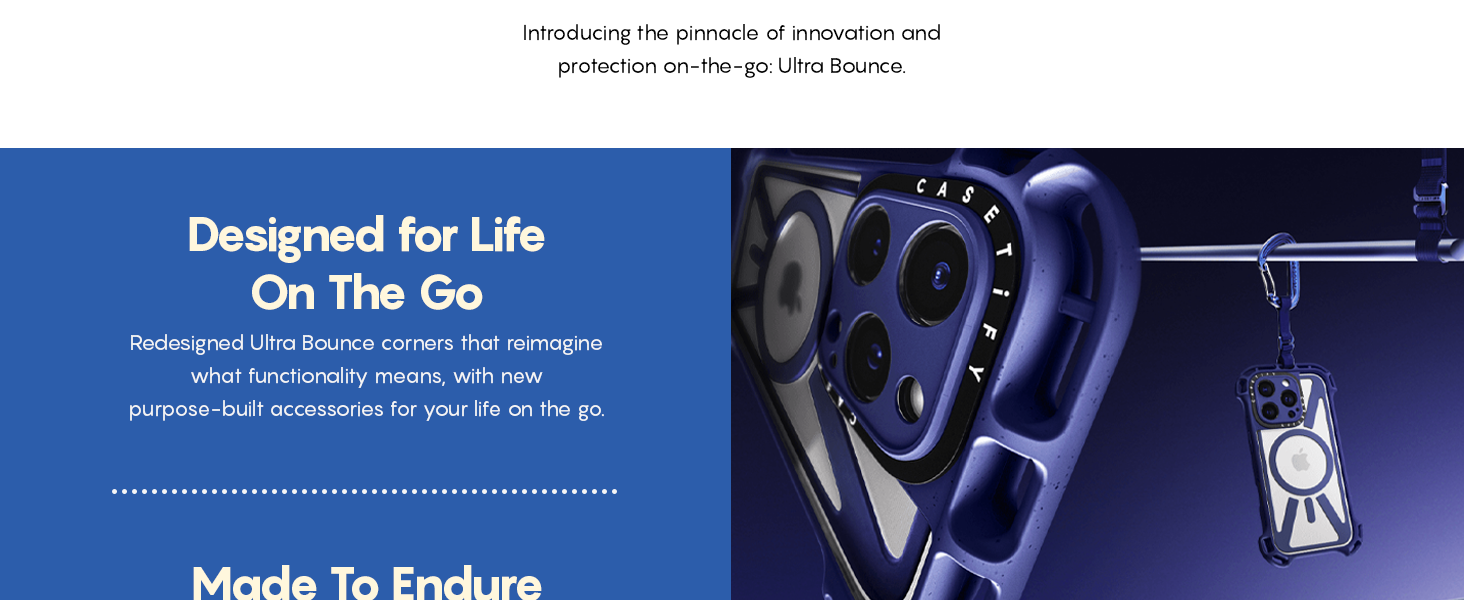 CASETiFY Ultra Bounce Case for iPhone 16 