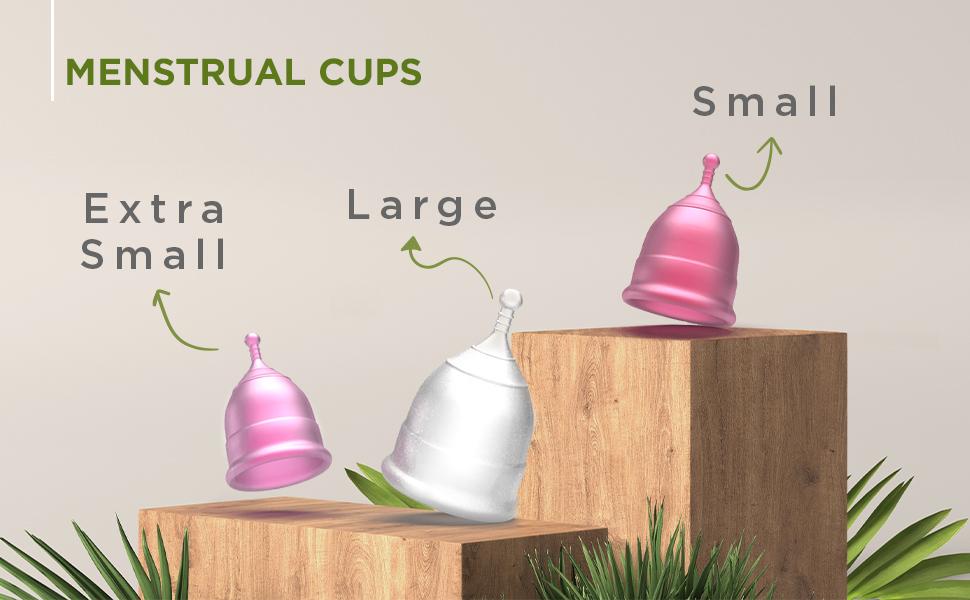 Pee Safe Menstrual Hygiene Combo Reusable Menstrual Cups (Medium) & Menstrual Cup Wash With