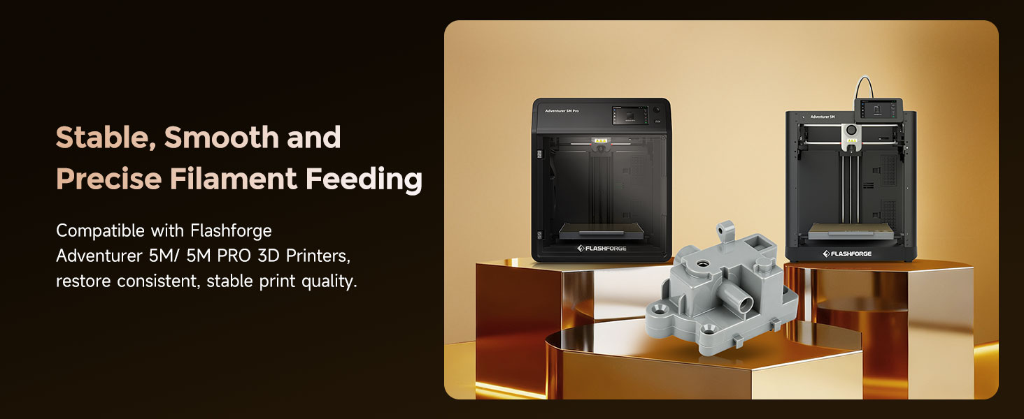 Stable, Smooth and Precise Filament Feeding