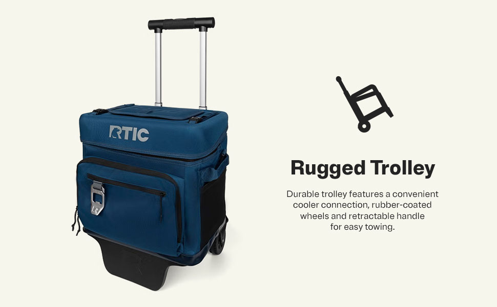 RTIC 40 Can Everyday Wheeled Cooler