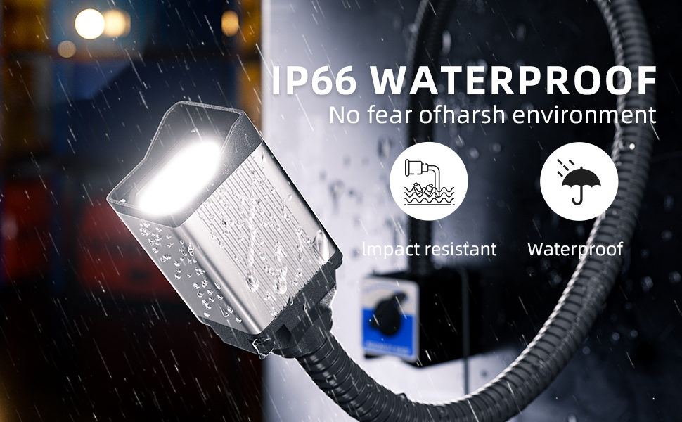 28LEDs Magnetic Light, 1320 Lumen 120v Flexible Gooseneck