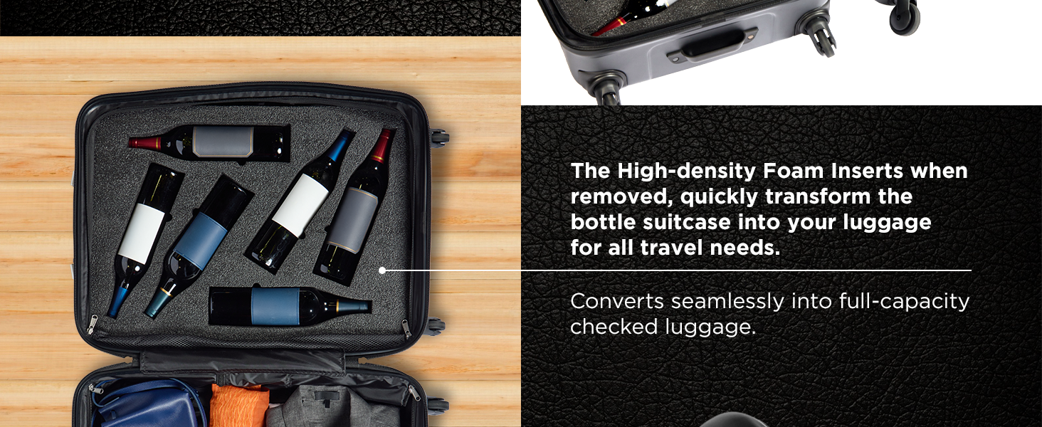 protective bottle sleeve jet bag wine travel sleeve flywithwine wine suitcase wine luggage