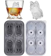 French Bulldog Ice Cube Molds 2-Pack 2.5