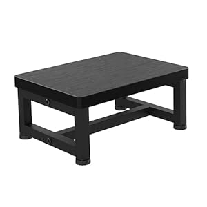 black step stool