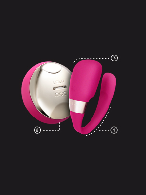 Lelo TIANI 3 Vibrador para Parejas Deep Rose: Consolador ...