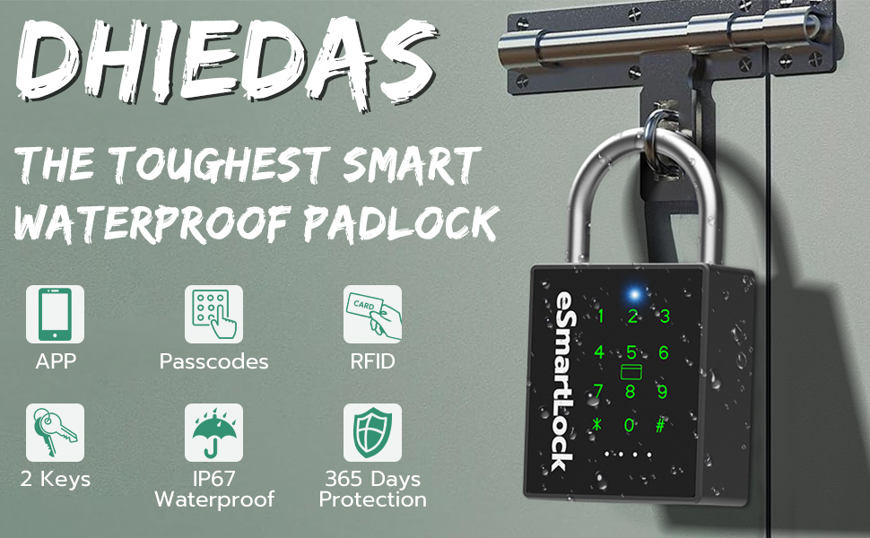 smart padlock