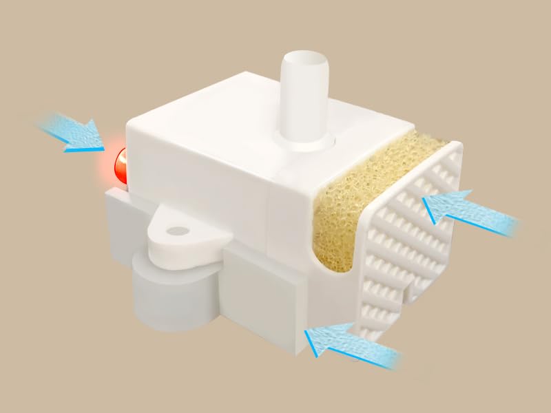 ELS PET Cat Water Fountain, 118OZ/3.5L Automatic Pet Water Fountain