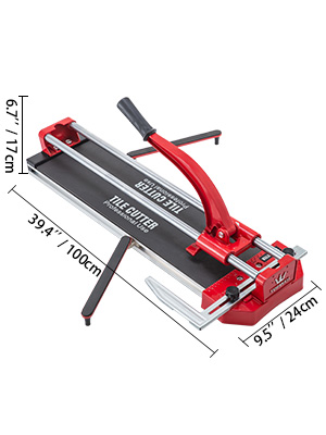 VEVOR Coupe-Carrelage 800 Mm Doubles Rails Et Supports Coupe-carreaux Manuel Capuchon Outils Manuels Pour Couper Les Carreaux Avec Precision 17 Coupe-carreaux de 800 mm