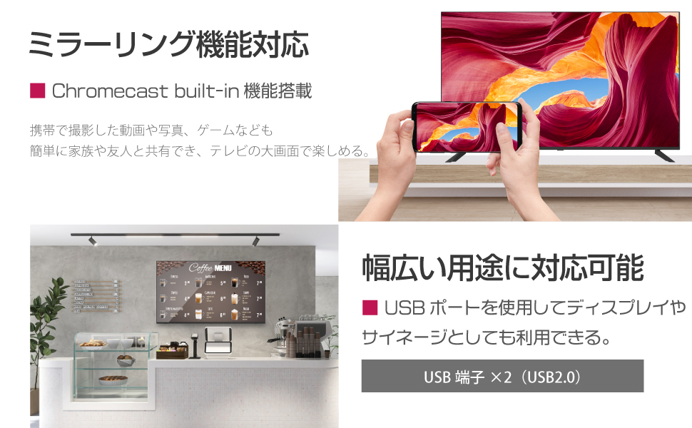 Amazon.co.jp: Aston 4Kモニター 65インチ 液晶モニター HDMI
