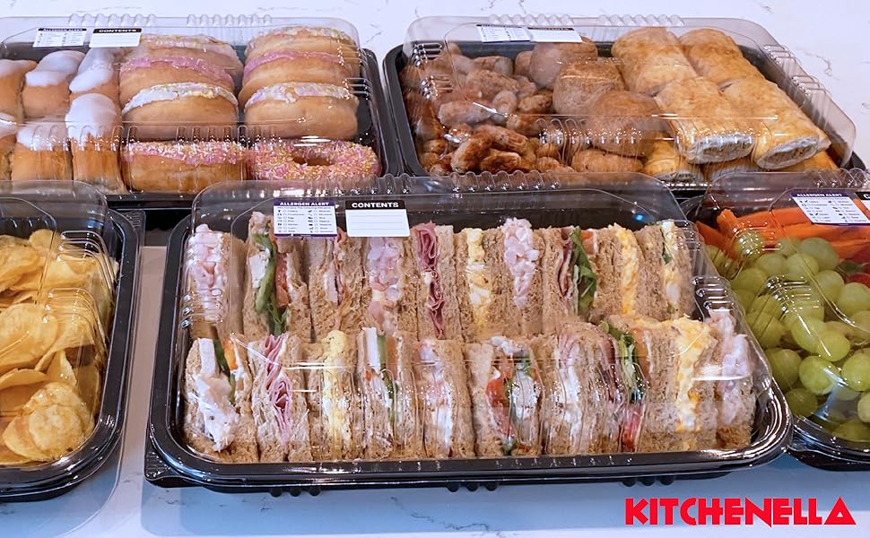 food tray foil takeaway containers with lids sandwich box cheese board sweet plastic platter serving