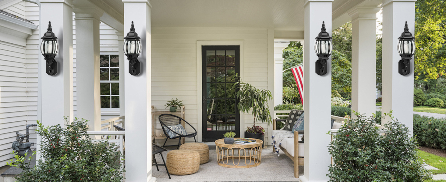 New Released Motion Sensor Outdoor Light - Larger Size - Updated Motion Sensor