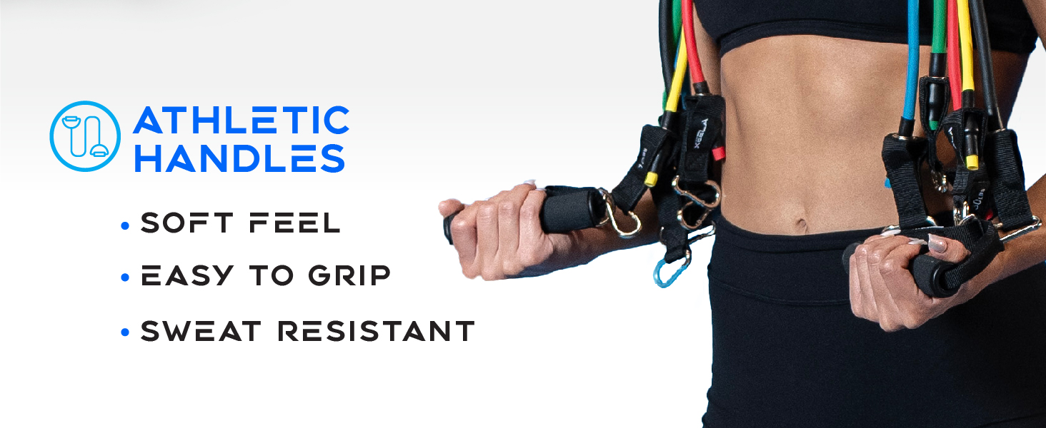 Athletic Handles Soft Feel Easy To Grip Sweat Resistant