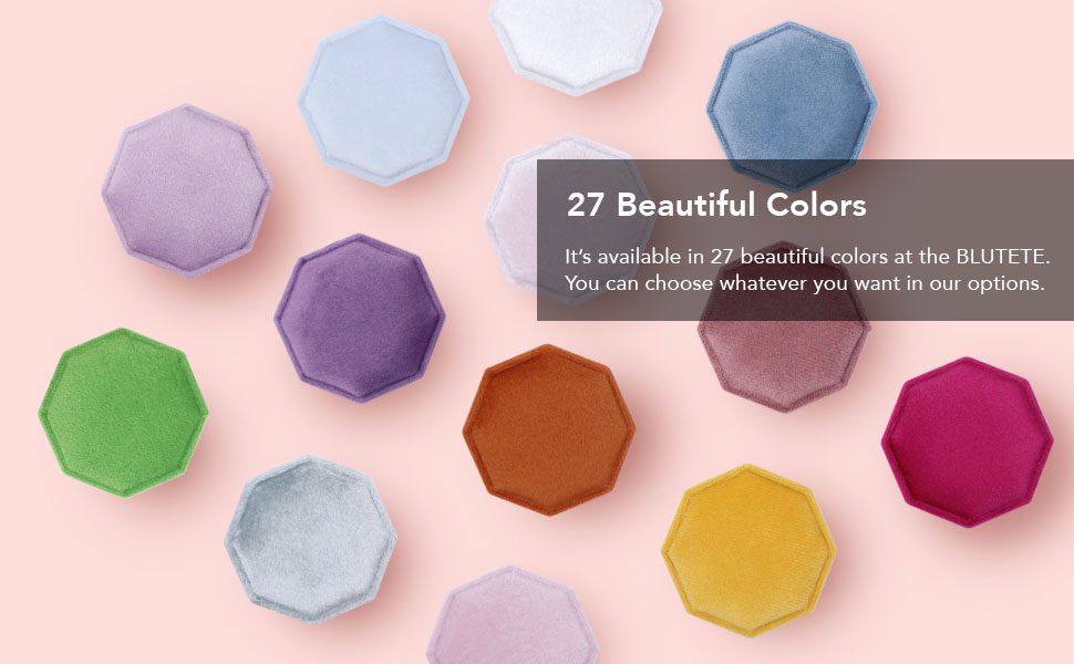 all colors multiple colors ring box