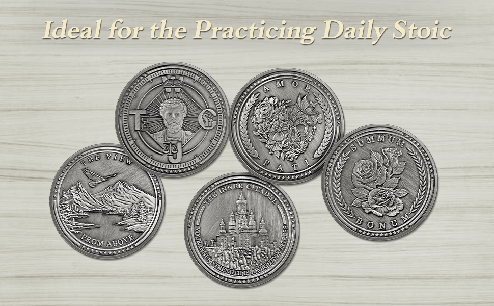 stoicism medallion